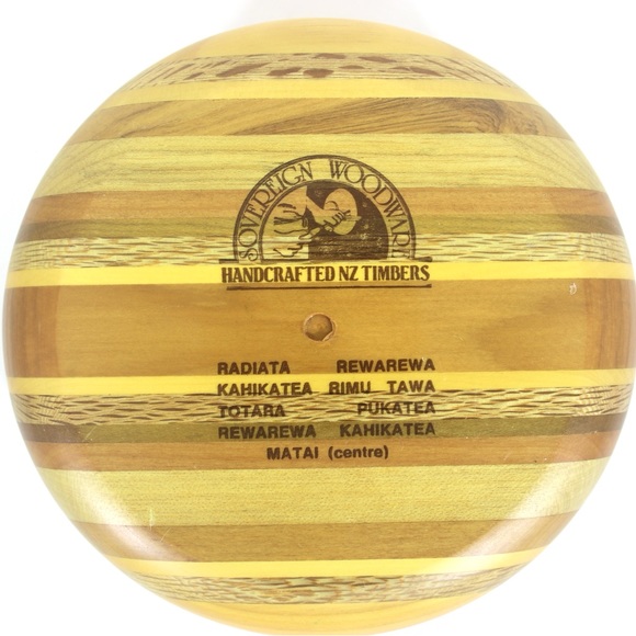 Vintage Carved Exotic Wood Box with Lid Handmade in New Zealand Stash trinket - Picture 7 of 10